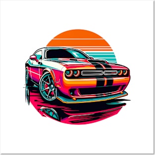 Dodge Challenger Posters and Art